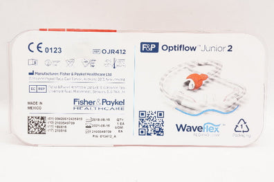 Fisher&Paykel Healthcare Optiflow OJR412 Nasal Cannula Junior 2 (x)